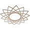 Ekena Millwork Eleanor Wood Fretwork Pierced Ceiling Medallion, Red Oak, 40"OD x 15 3/8"ID x 3/8"T CMWP40X40X0375EARO - alternate 2